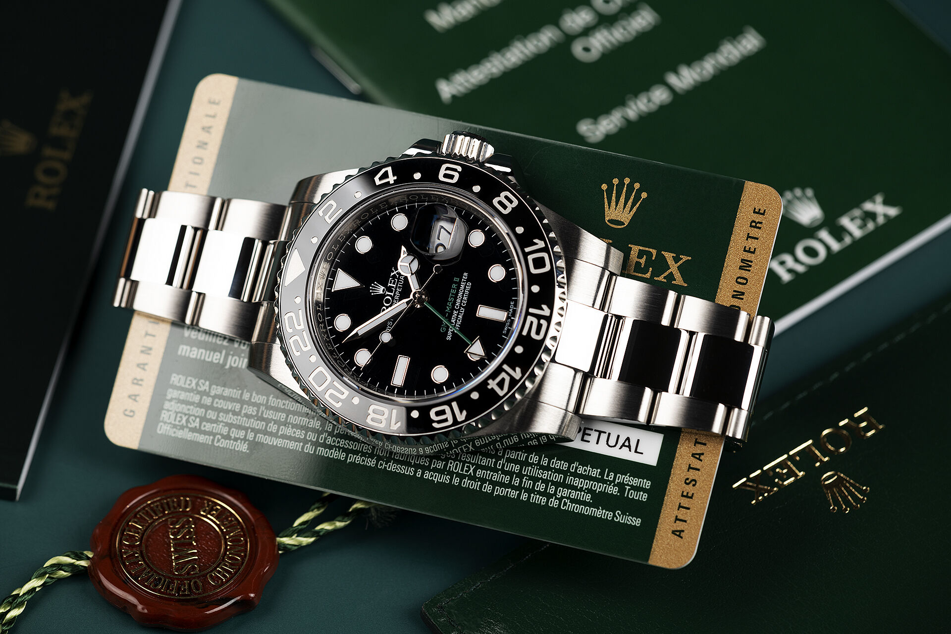 ref 116710LN | UK Retailed | Rolex GMT-Master II