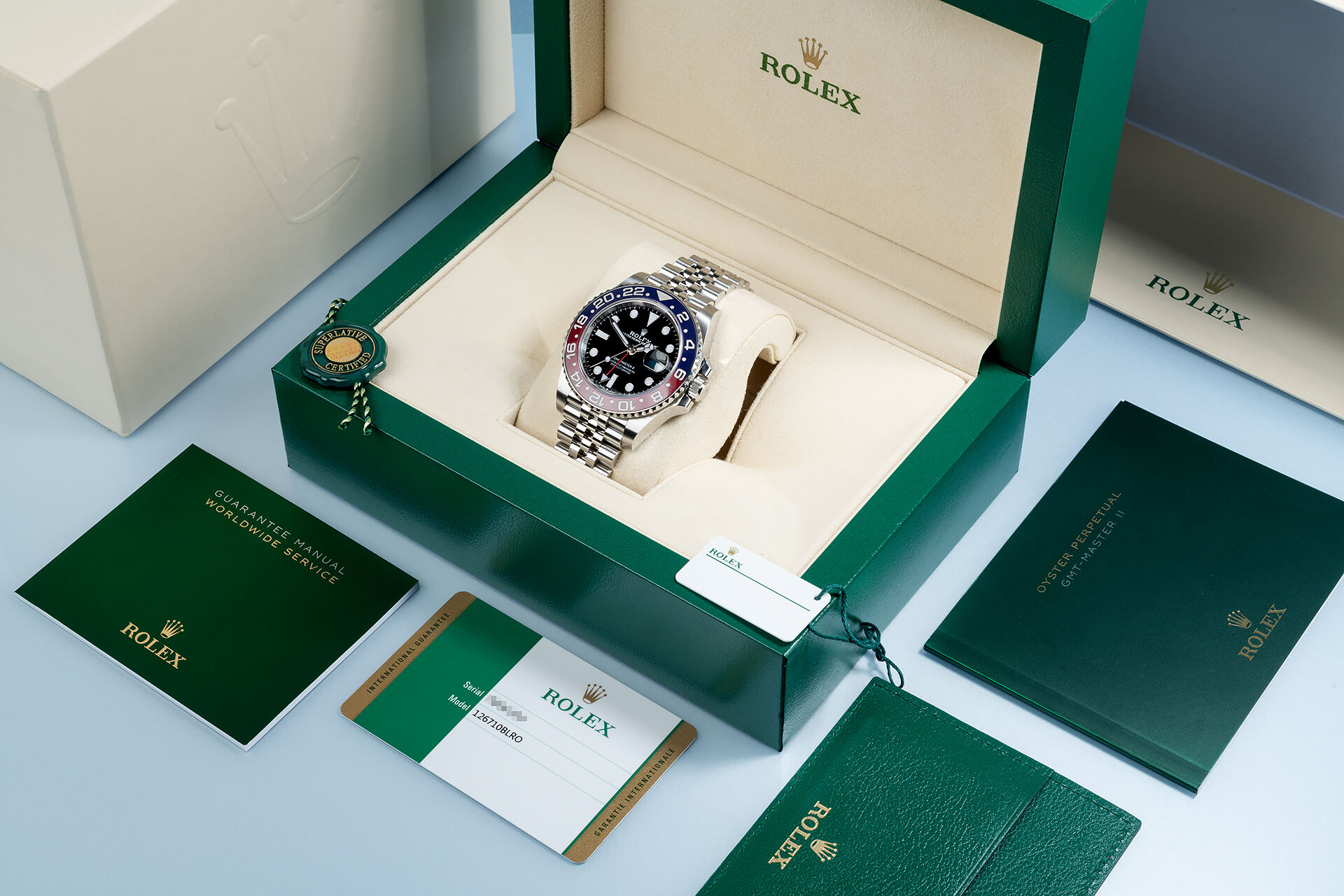 ref 126710BLRO | UK Retailed | Rolex GMT-Master II