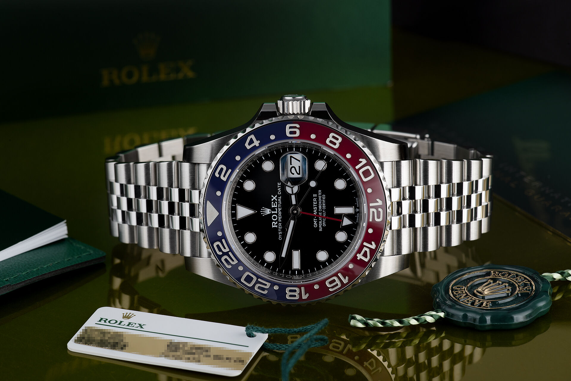 ref 126710BLRO | Rolex Warranty to 2026 | Rolex GMT-Master II