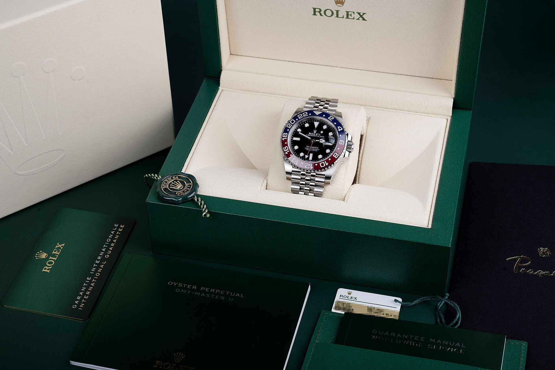 ref 126710BLRO | Rolex Warranty to 2026 | Rolex GMT-Master II