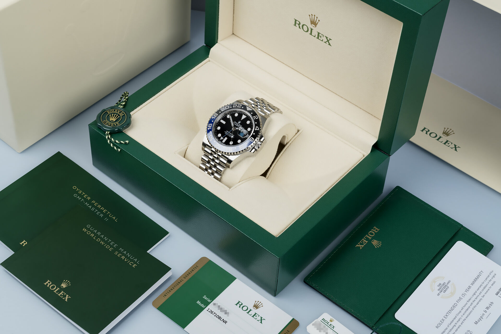 ref 126710BLNR | UK-Supplied, Box and Certificate  | Rolex GMT-Master II