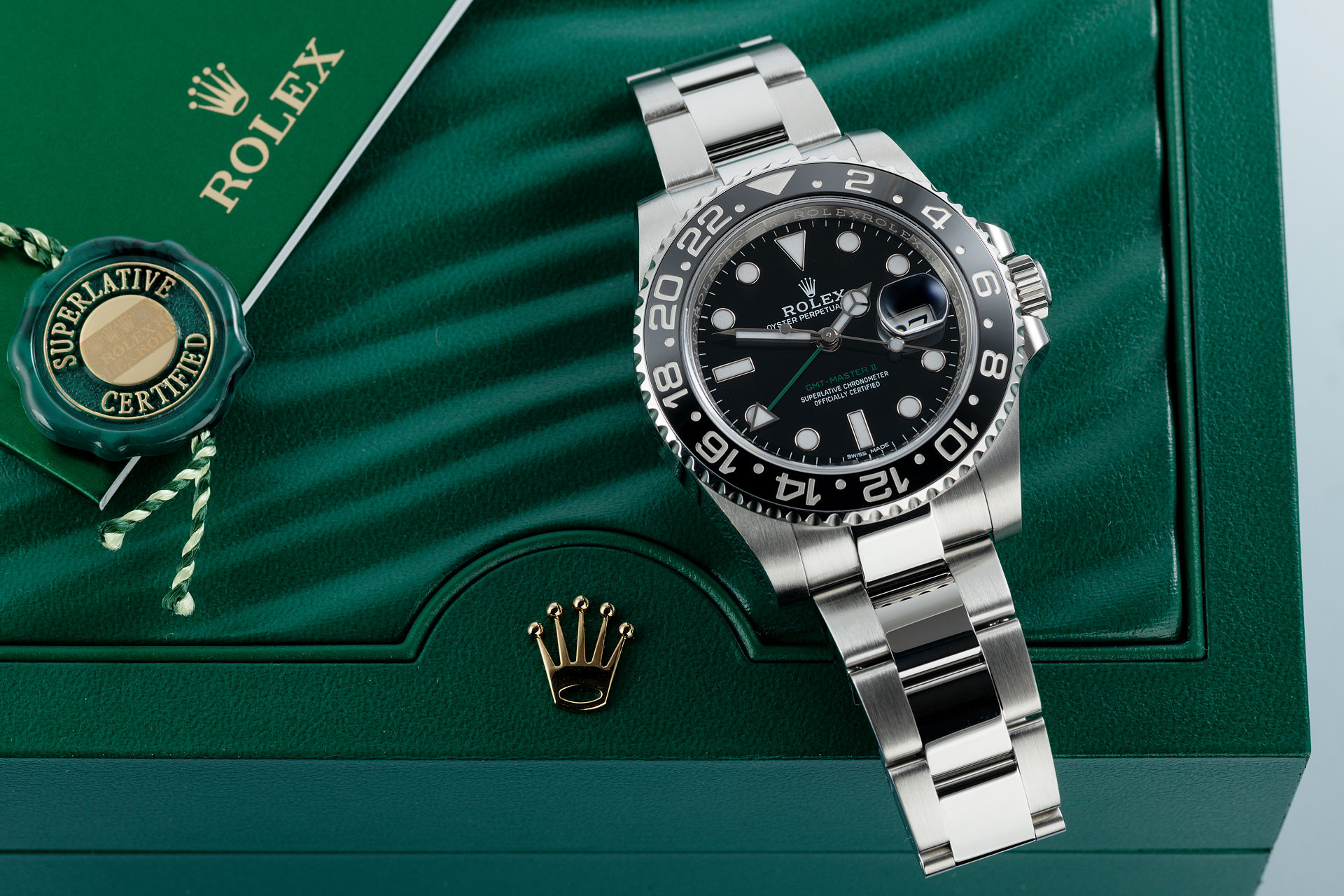 ref 116710LN | Under Rolex 5 Year Warranty | Rolex GMT-Master II