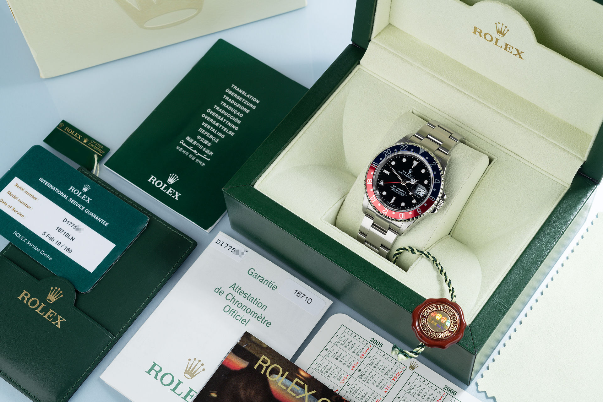 ref 16710 | Under Rolex Service Warranty | Rolex GMT-Master II