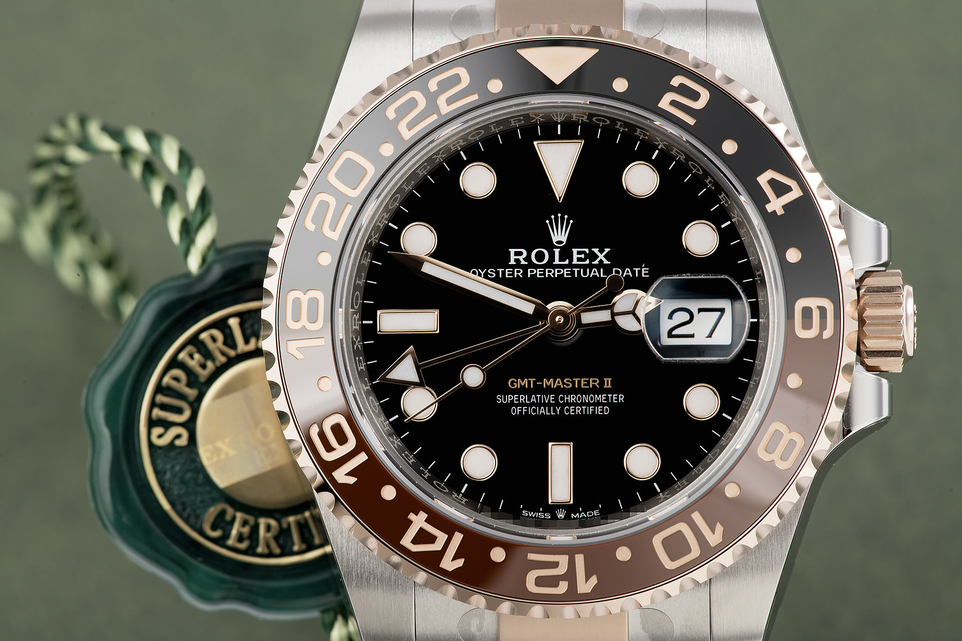 ref 126711CHNR | Warranty to 2024 'Fully Stickered' | Rolex GMT-Master II
