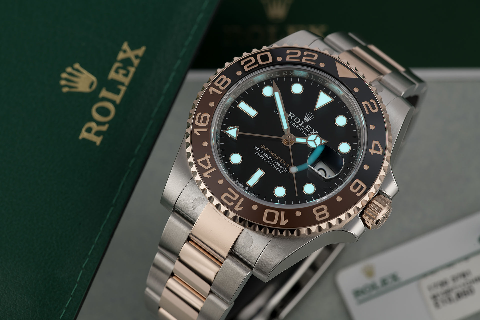 ref 126711CHNR | Warranty to 2024 'Fully Stickered' | Rolex GMT-Master II