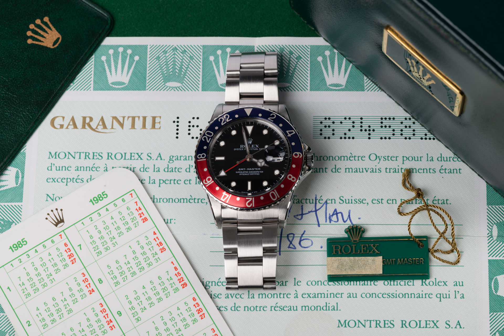 "Pepsi" Box & Papers | ref 16750 | Rolex GMT-Master