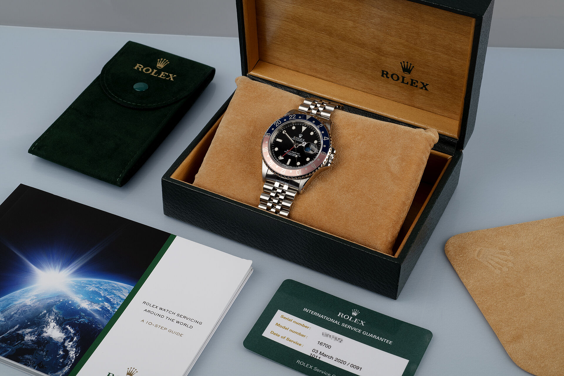 ref 16700 | Rolex Serviced - 'Final Tritium Dial' | Rolex GMT-Master