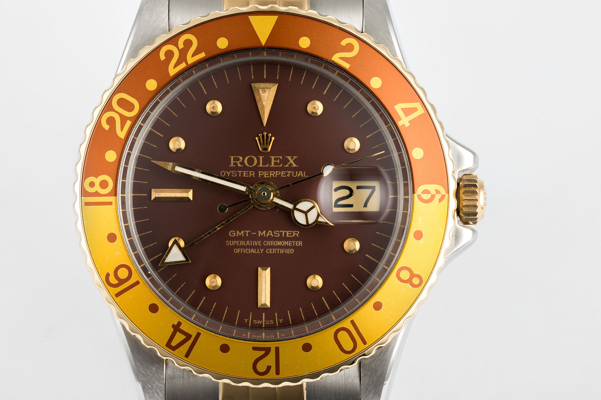 ref 1675/3 | Root Beer 'Rolex Service Warranty' | Rolex GMT-Master