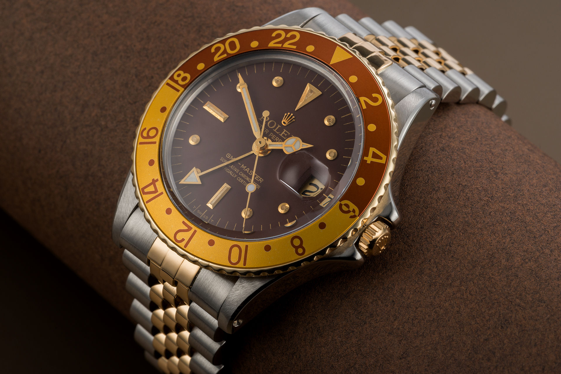 ref 1675/3 | Root Beer 'Rolex Service Warranty' | Rolex GMT-Master