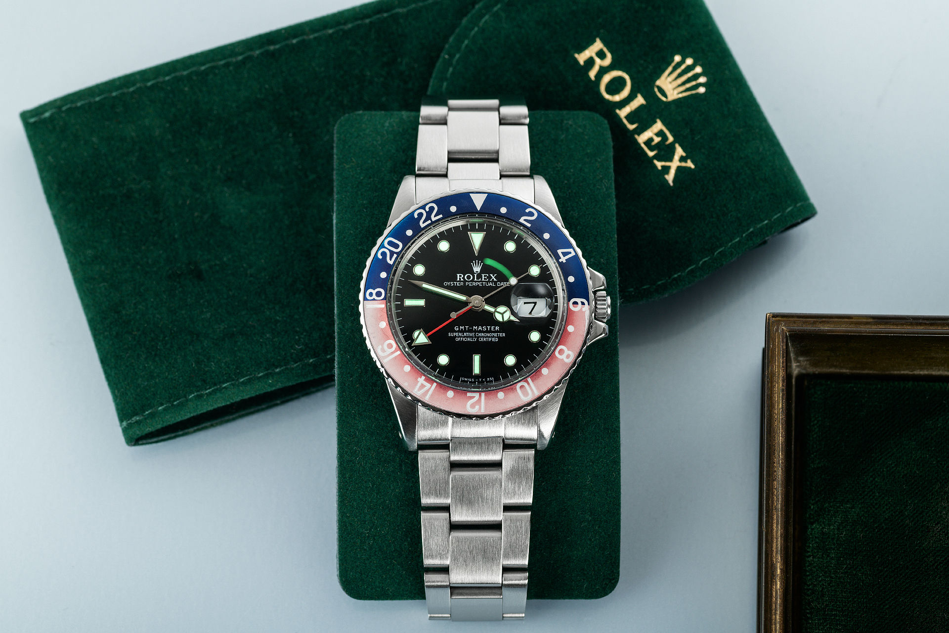 ref 16750 | 'Transitional' Pepsi | Rolex GMT-Master