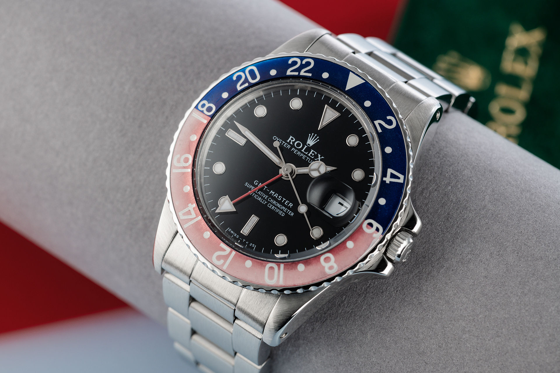 ref 16750 | 'Transitional' Pepsi | Rolex GMT-Master