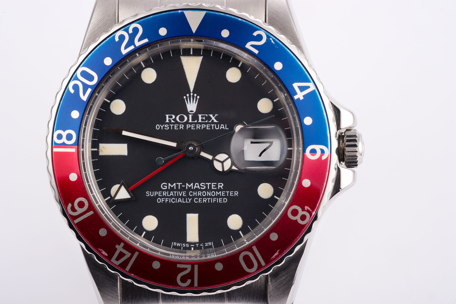 ref 16750 | Vintage Pepsi 'Quick Set' | Rolex GMT-Master