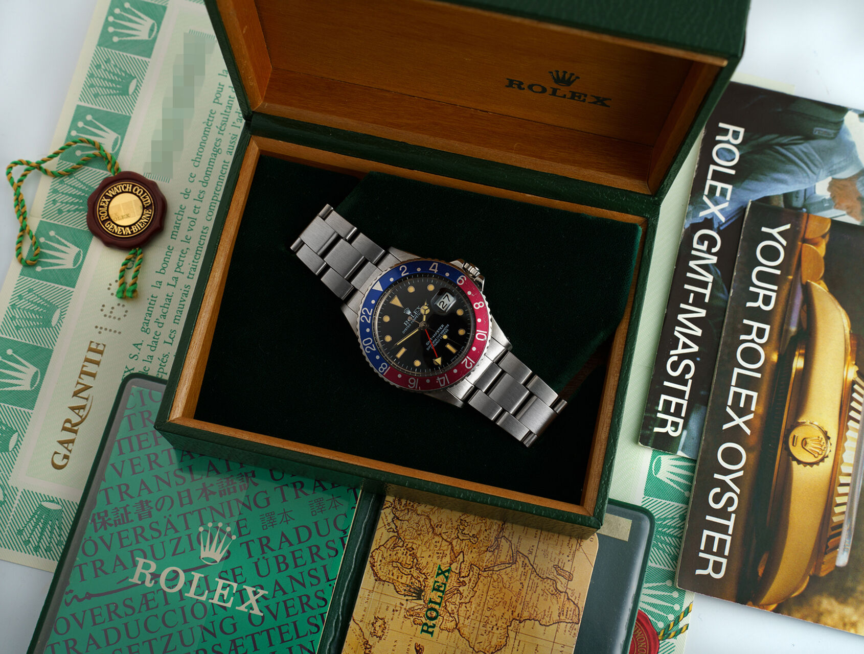 ref 16750 | Vintage - 'Quick Set' | Rolex GMT-Master