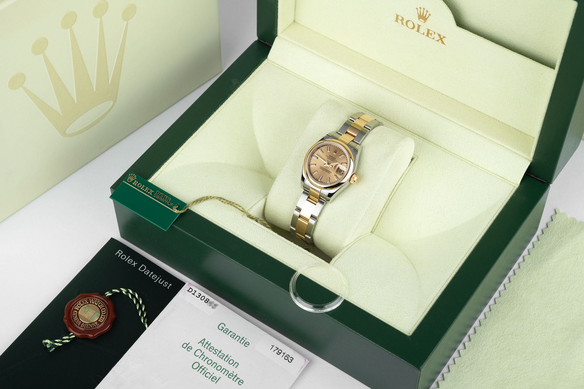 ref 179163 | 18ct Gold & Steel | Rolex Lady-Datejust