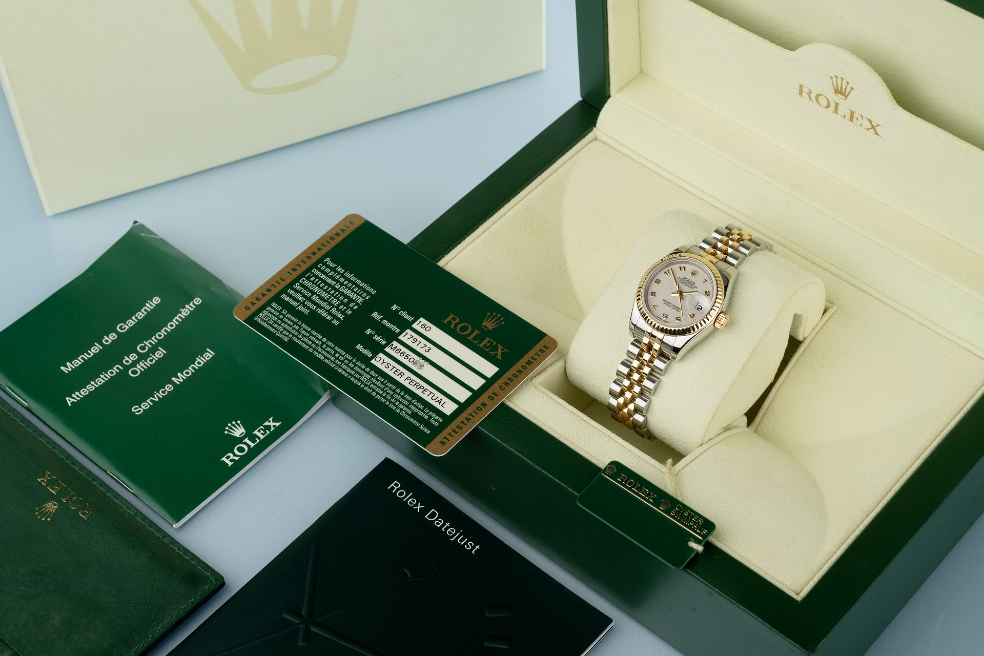 18ct Gold & Steel | ref 179173 | Rolex Lady-Datejust