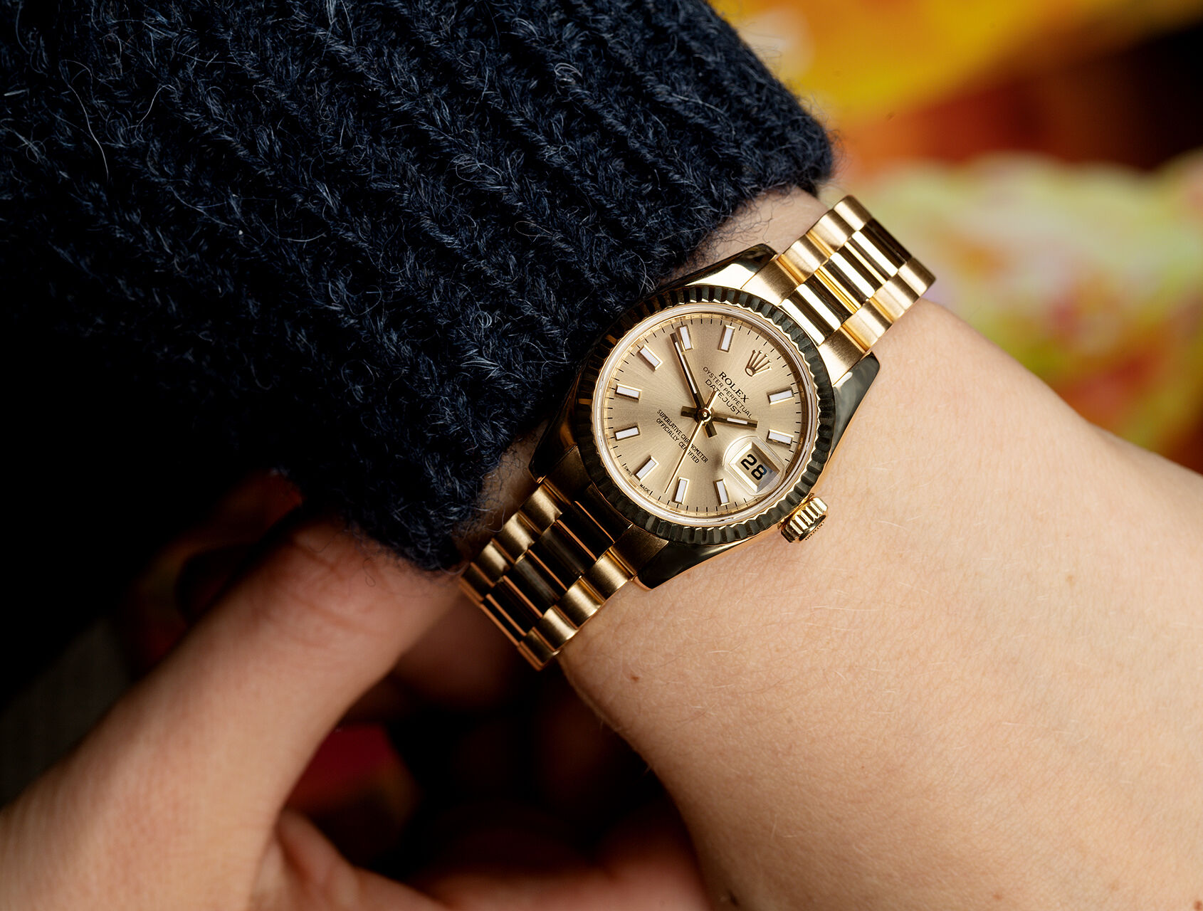 ref 179178 | 18ct Yellow Gold 'Complete Set' | Rolex Lady-Datejust