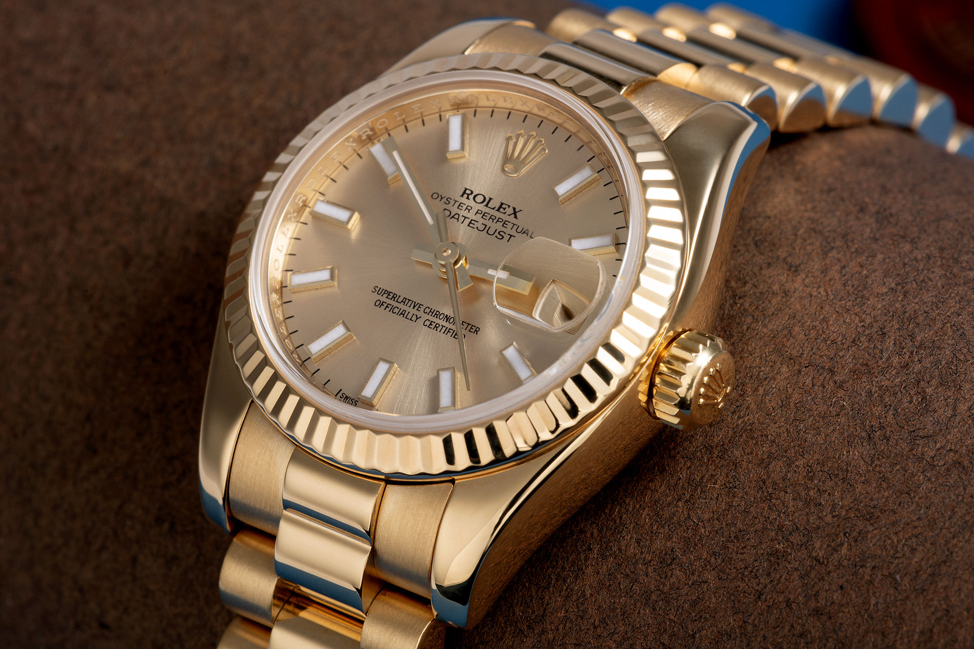 ref 179178 | 18ct Yellow Gold 'Complete Set' | Rolex Lady-Datejust
