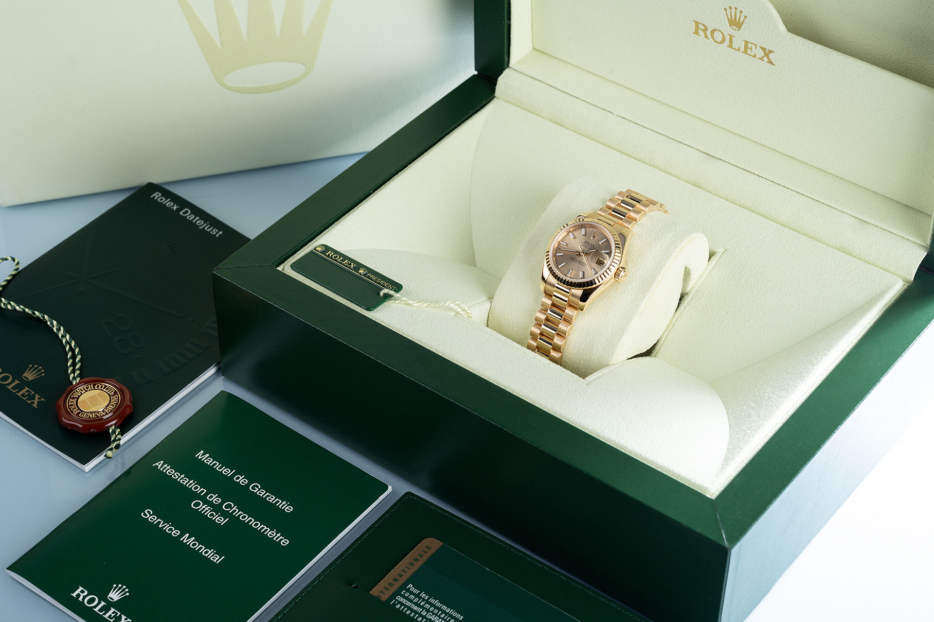 ref 179178 | 18ct Yellow Gold 'Complete Set' | Rolex Lady-Datejust