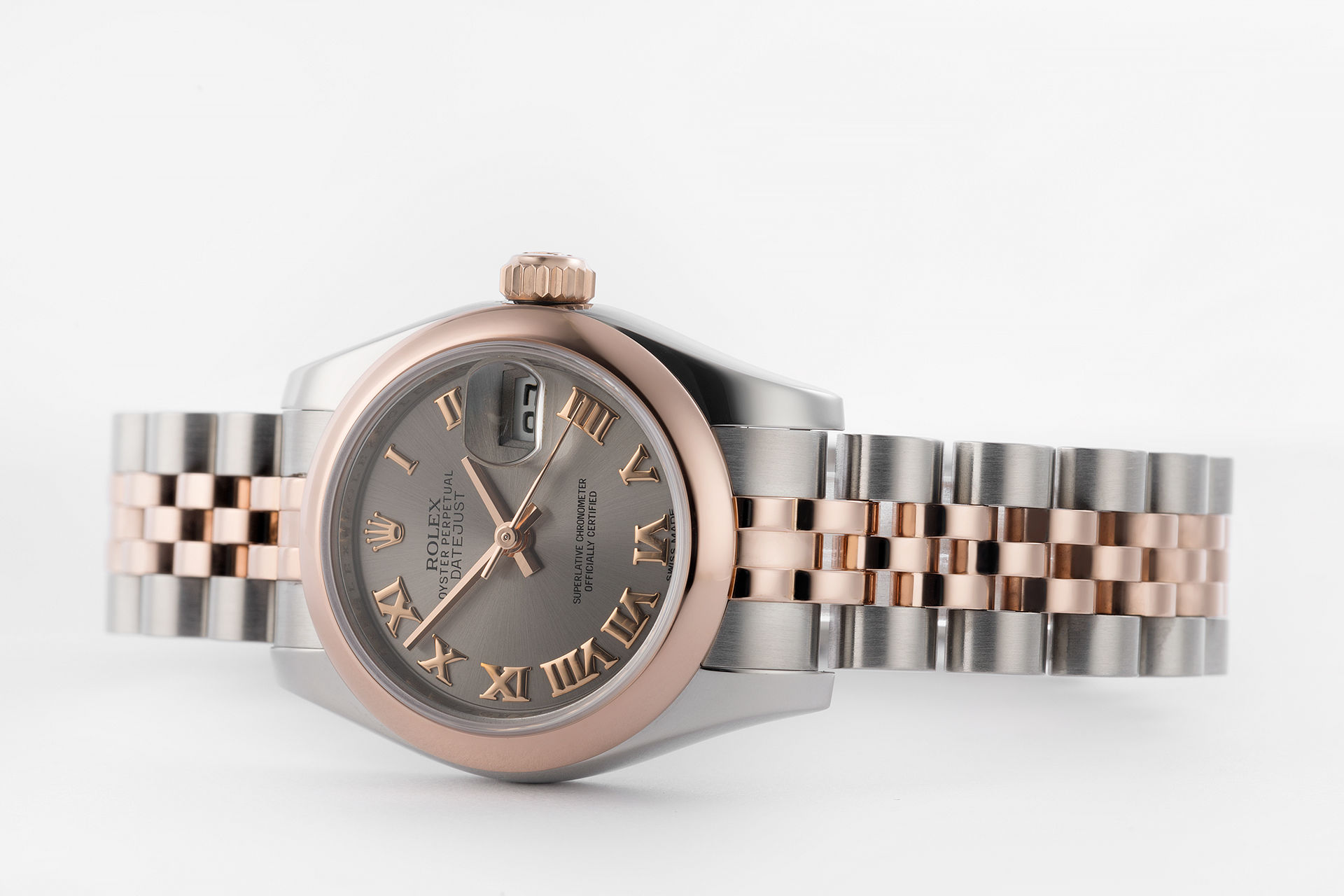 ref 179161 | 26mm Steel & Everose  | Rolex Lady-Datejust