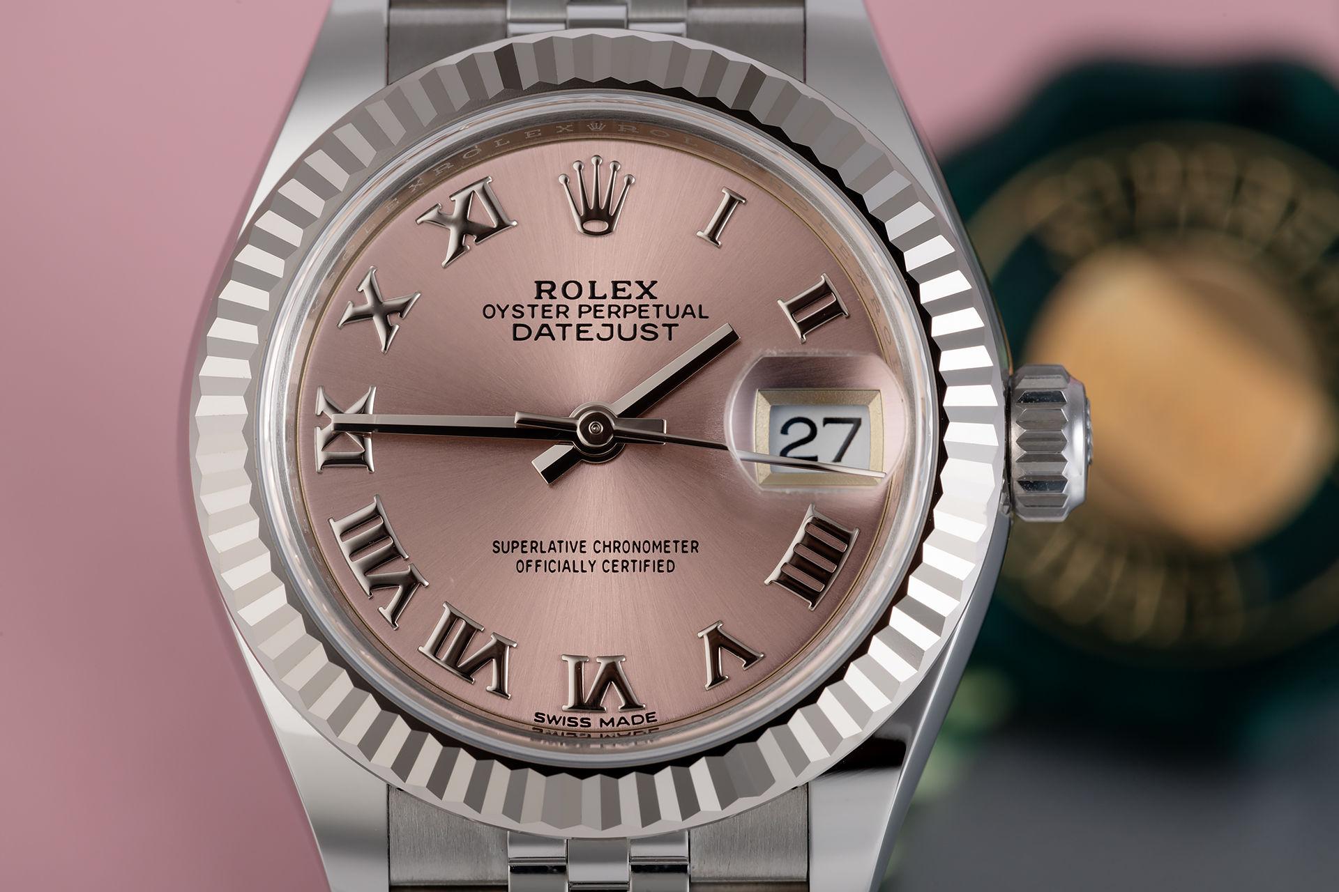 ref 279174 | Brand New 'White Gold Bezel' | Rolex Lady-Datejust 28
