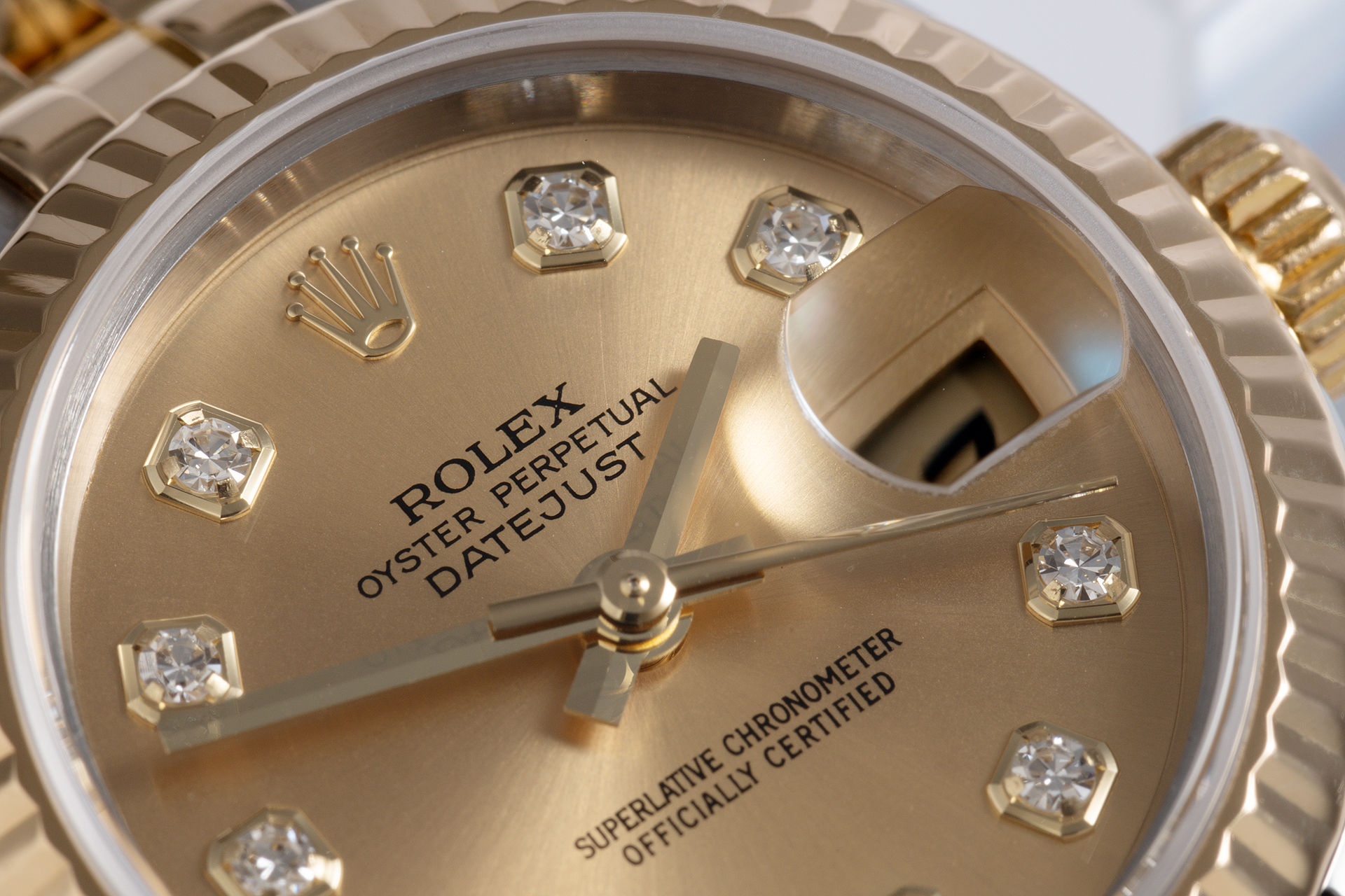 ref 179173 | Box & Certificate 'Diamond Dial' | Rolex Lady-Datejust