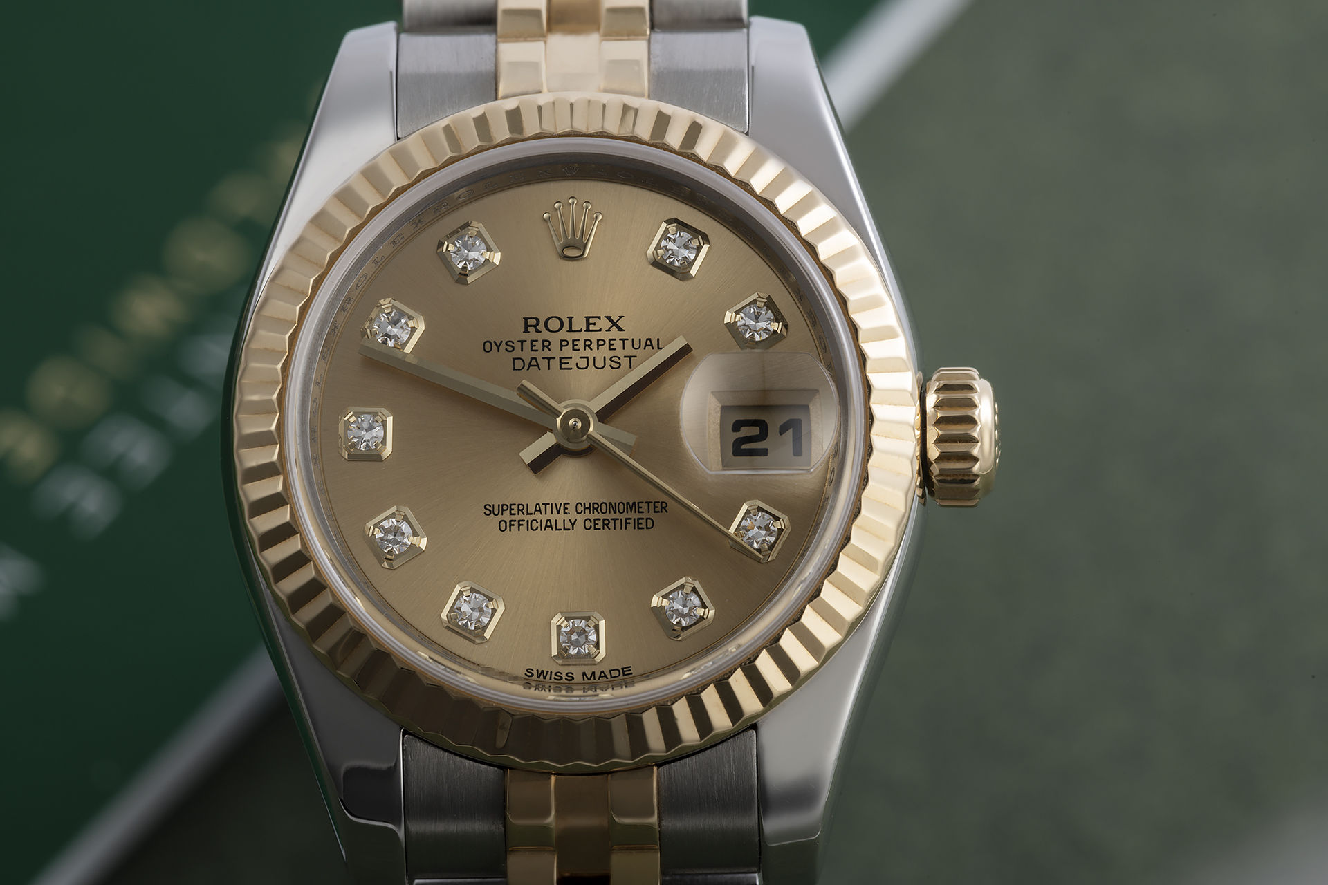 ref 179173 | Box & Certificate | Rolex Lady-Datejust