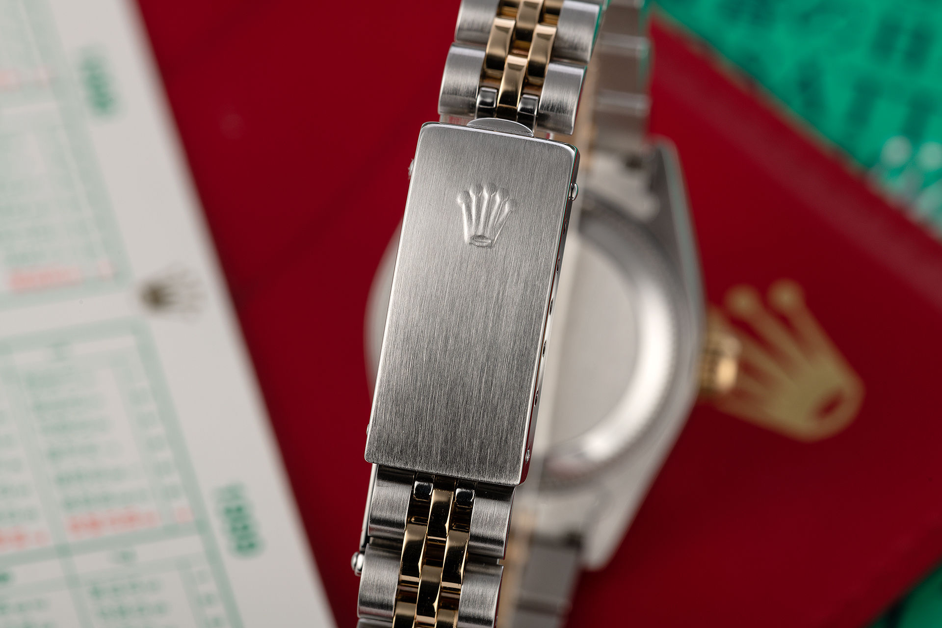 ref 69173 | Gold & Steel 'Box & Certificate' | Rolex Lady-Datejust