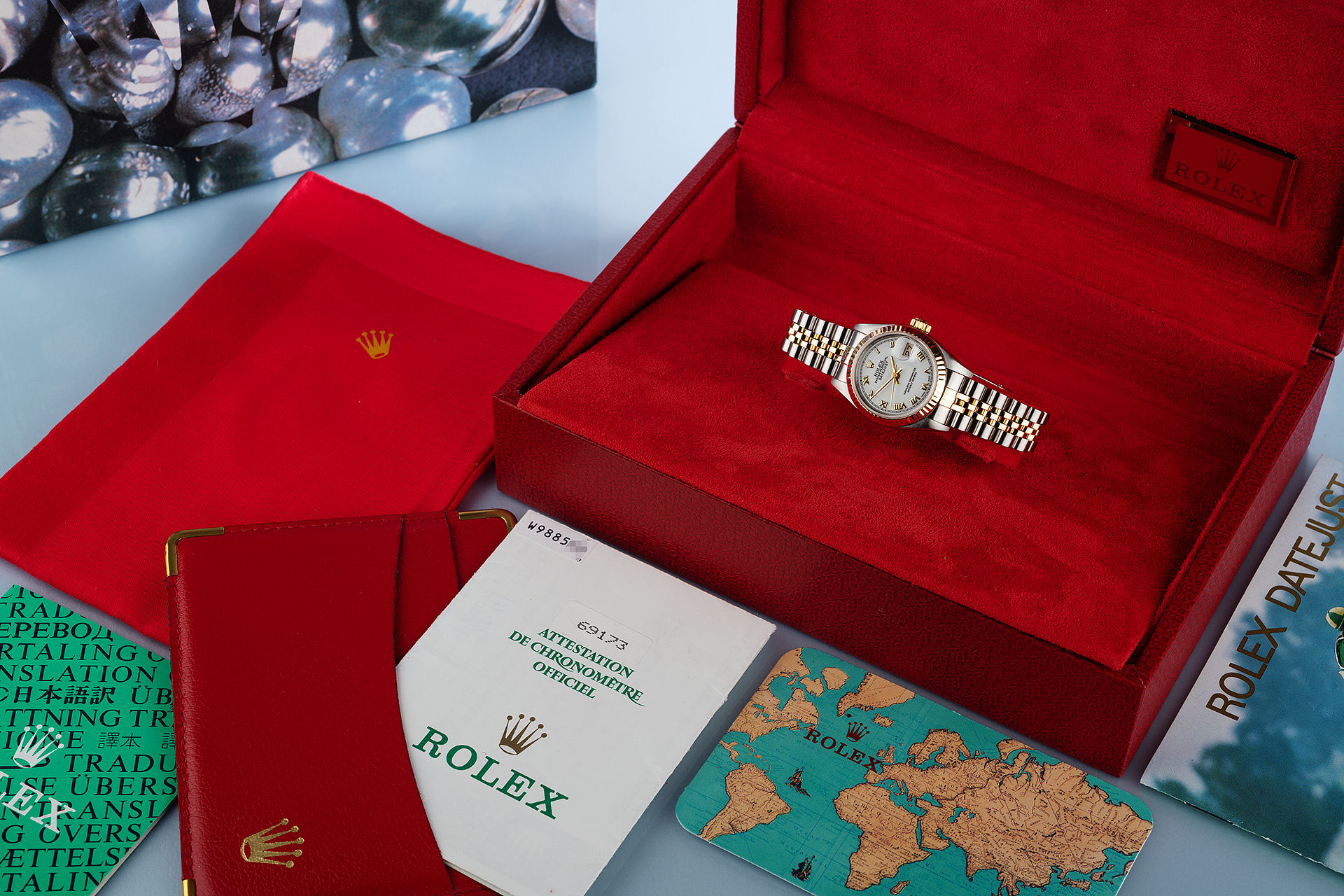 ref 69173 | Gold & Steel 'Box & Certificate' | Rolex Lady-Datejust