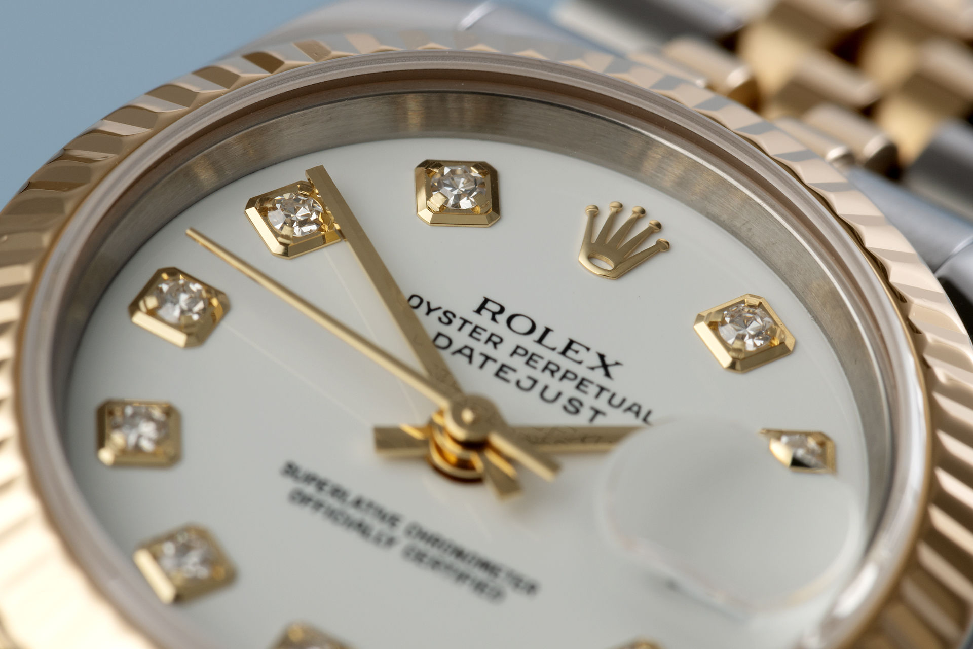 ref 179173 | Gold & Steel 'Diamond Dial' | Rolex Lady-Datejust