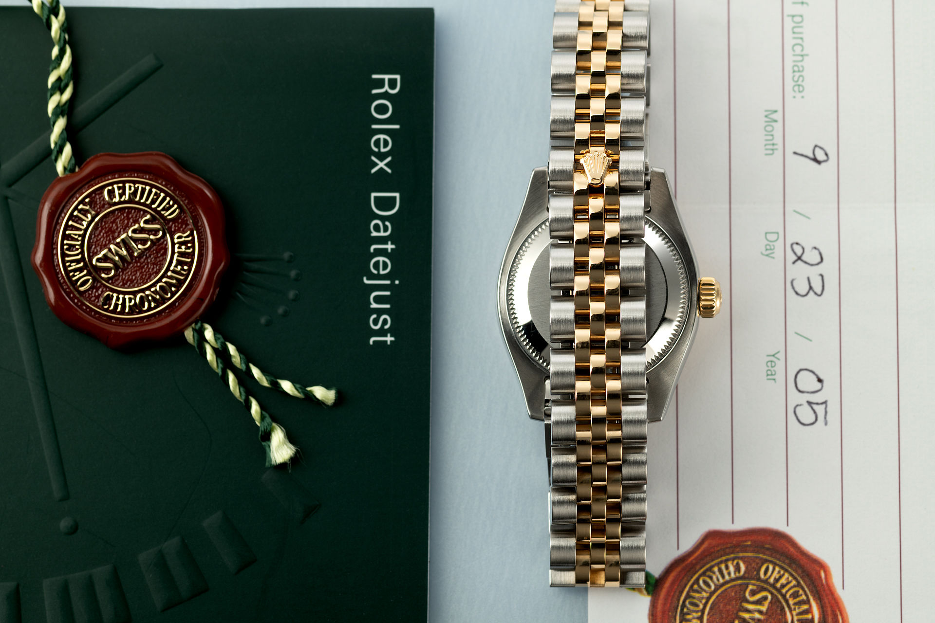 ref 179173 | Gold & Steel 'Diamond Dial' | Rolex Lady-Datejust