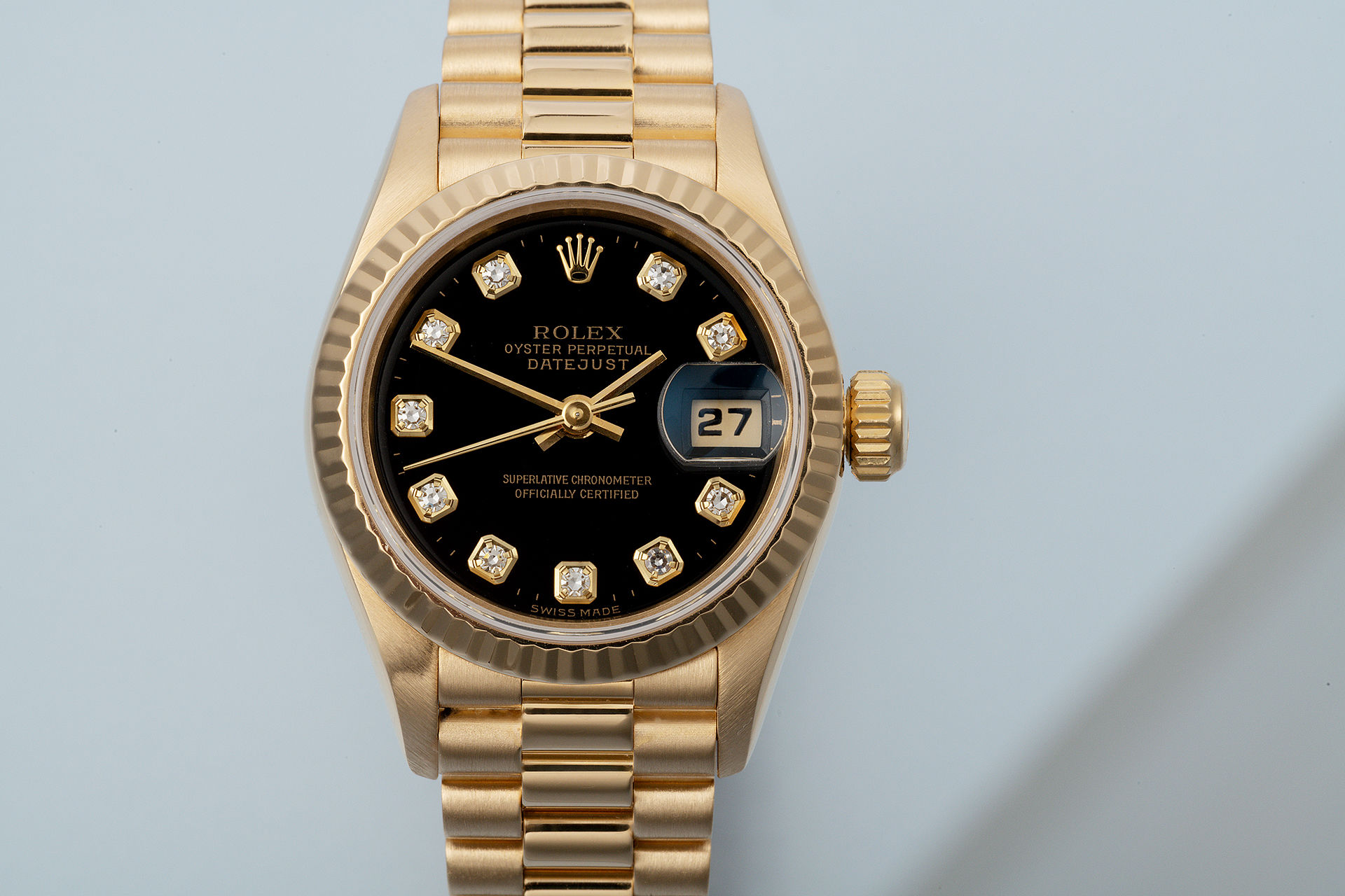 ref 69178 | Box & Papers 'President' | Rolex Lady-Datejust