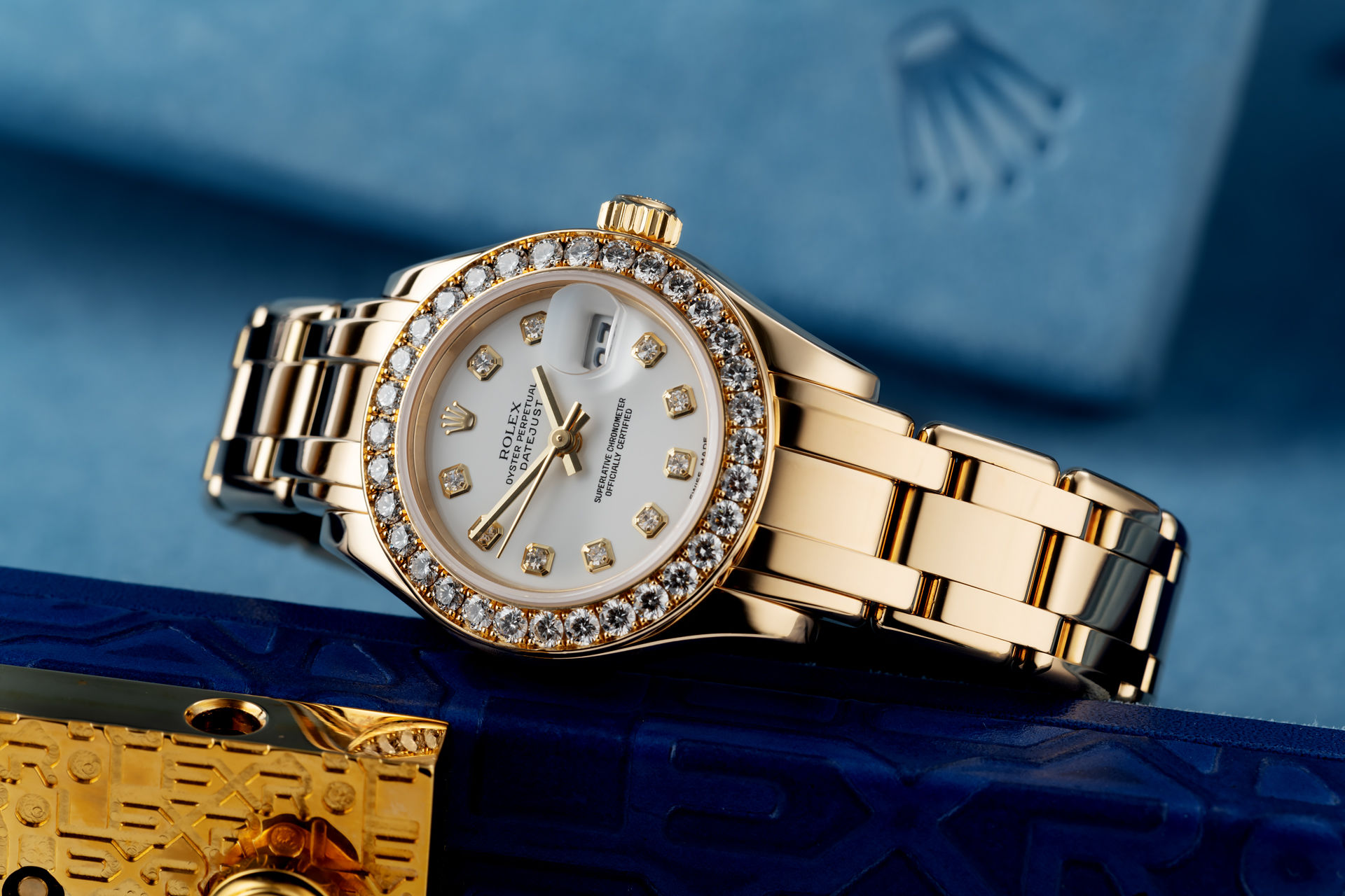 ref 80298 | Full Set 'Diamond Dial' | Rolex Lady Pearlmaster