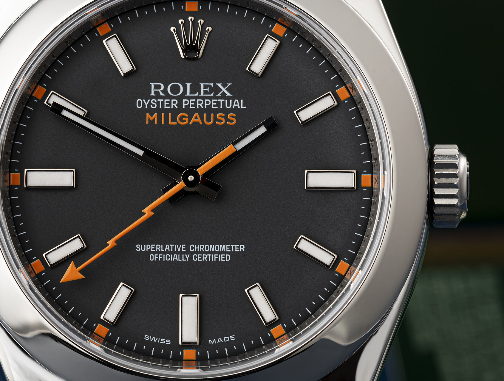 ref 116400 | 116400 - Rare Patina | Rolex Milgauss