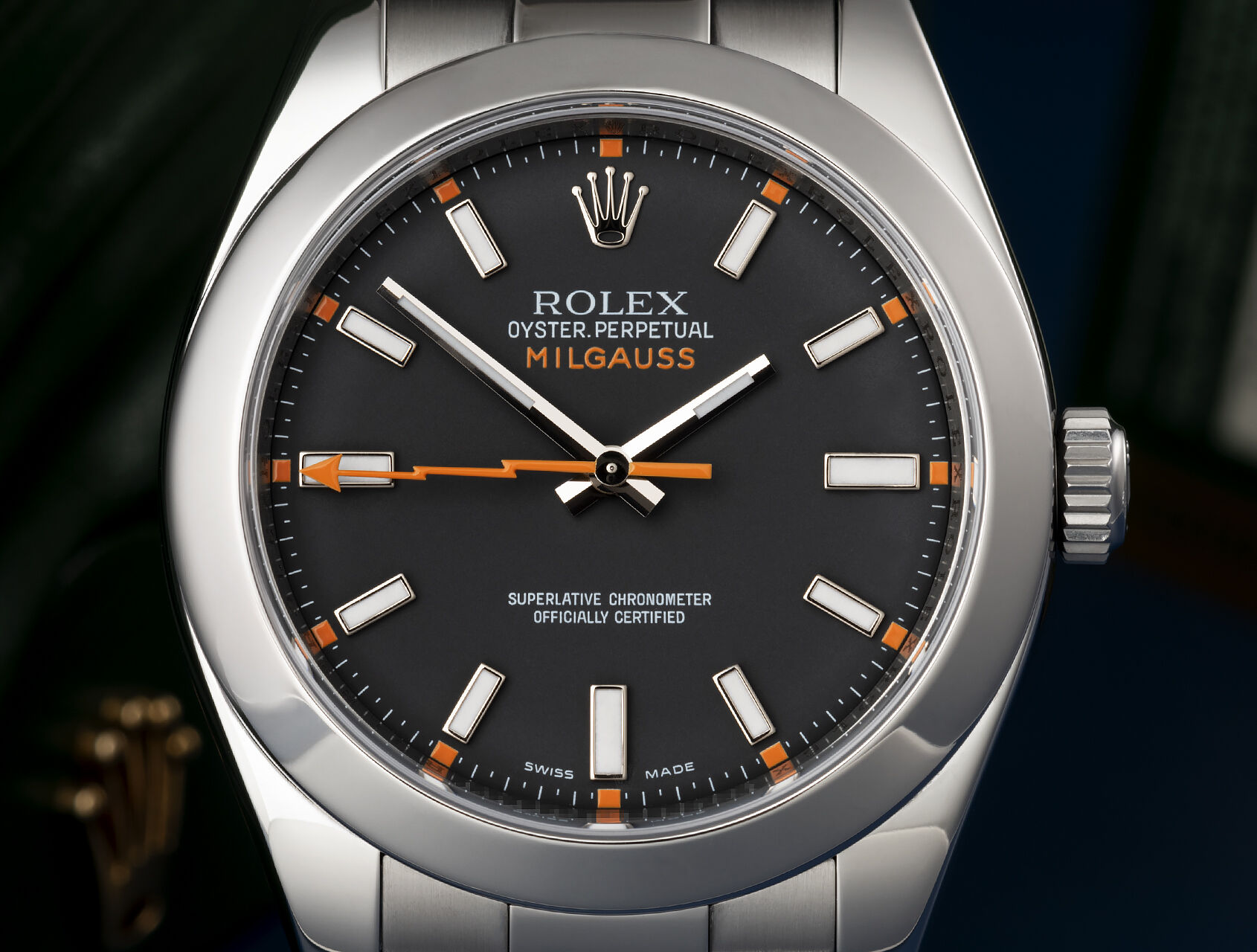 ref 116400 | 116400 - Rare Patina | Rolex Milgauss