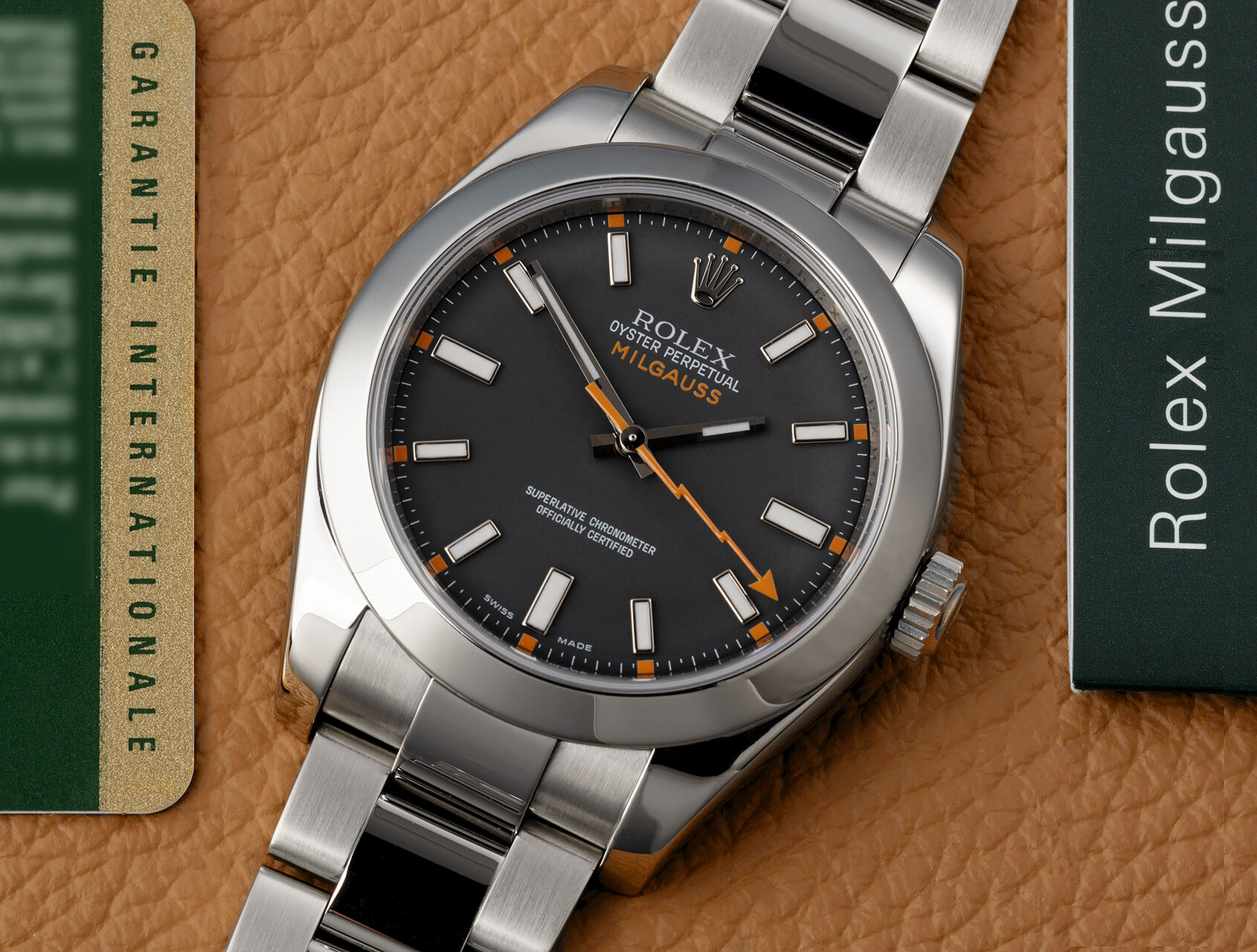 ref 116400 | 116400 - Rare Patina | Rolex Milgauss