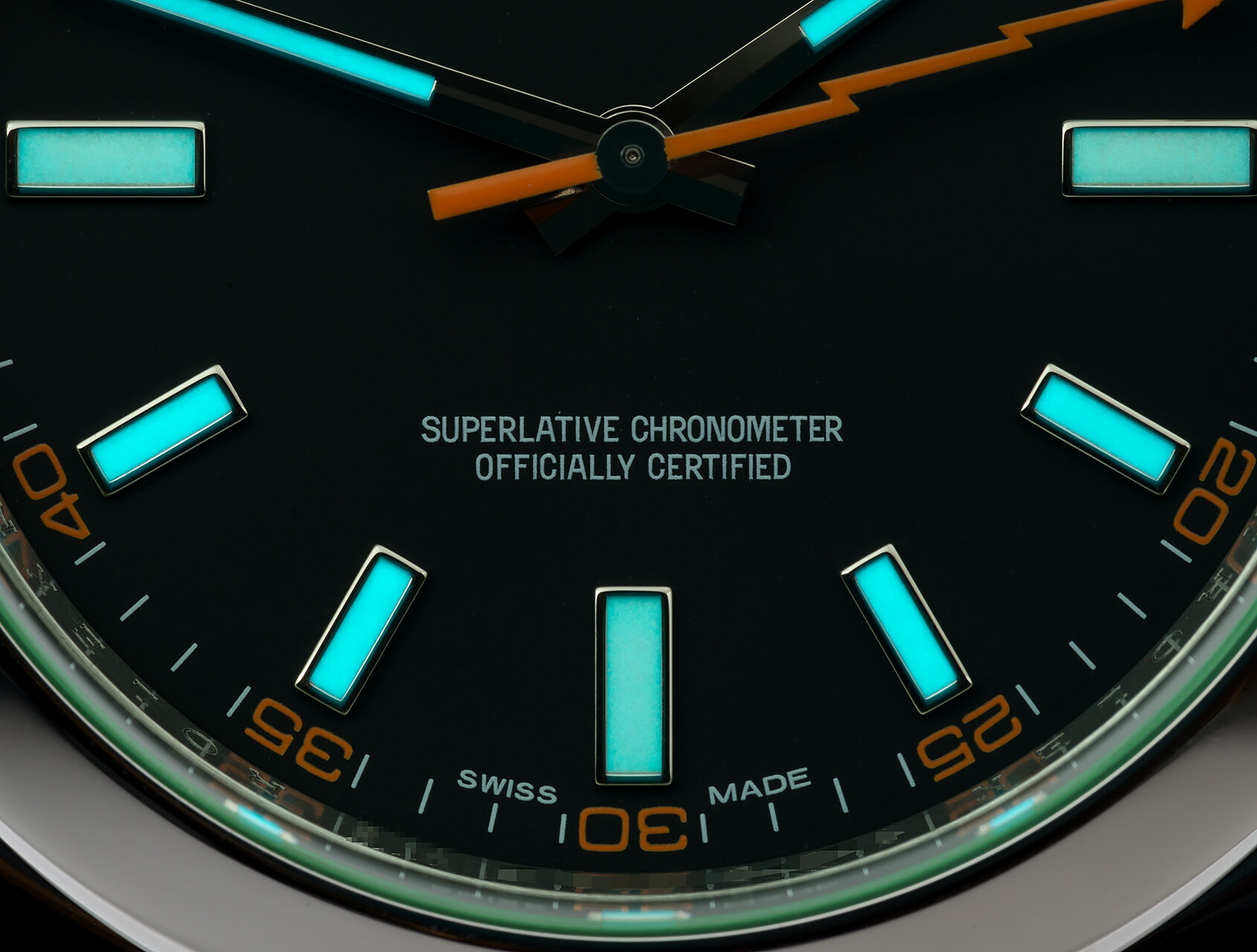 ref 116400GV | 116400GV - Box & Certificate | Rolex Milgauss