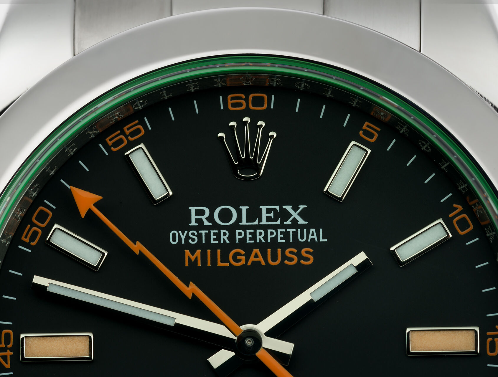 ref 116400GV | 116400GV - Box & Certificate | Rolex Milgauss