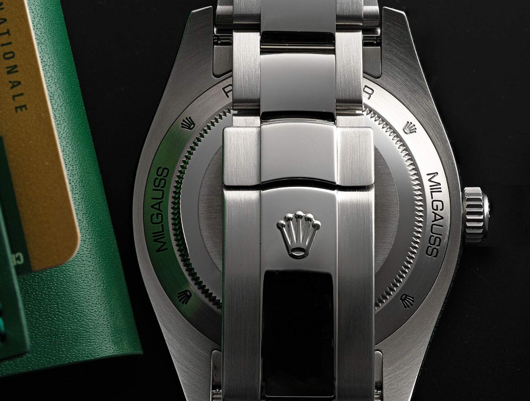 ref 116400GV | 116400GV - Box & Papers | Rolex Milgauss