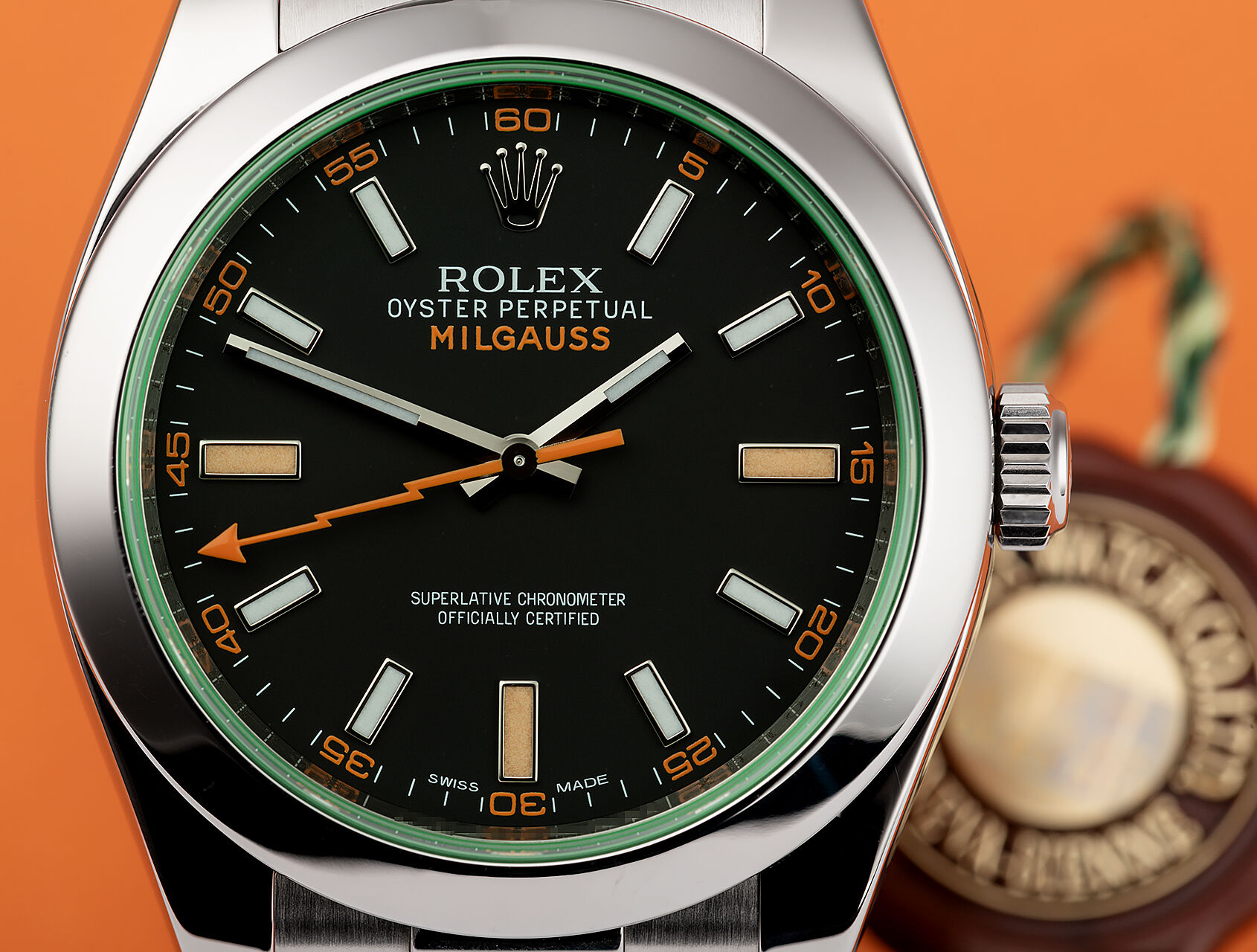 ref 116400GV | 116400GV - Discontinued | Rolex Milgauss