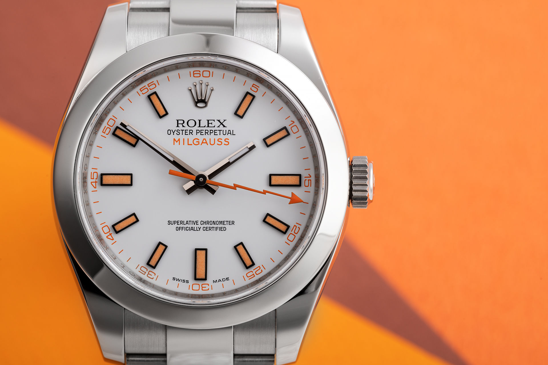 ref 116400 | '5 Year Warranty' Box & Certificate | Rolex Milgauss