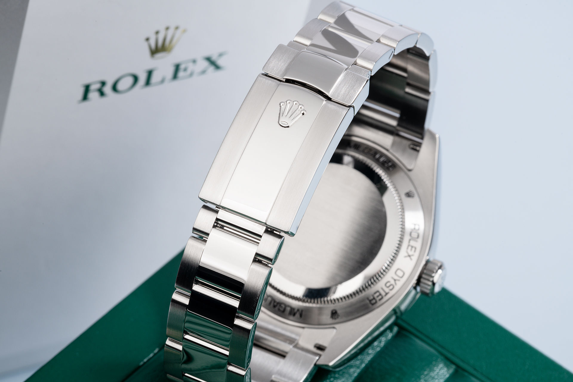 ref 116400 | '5 Year Warranty' Box & Certificate | Rolex Milgauss