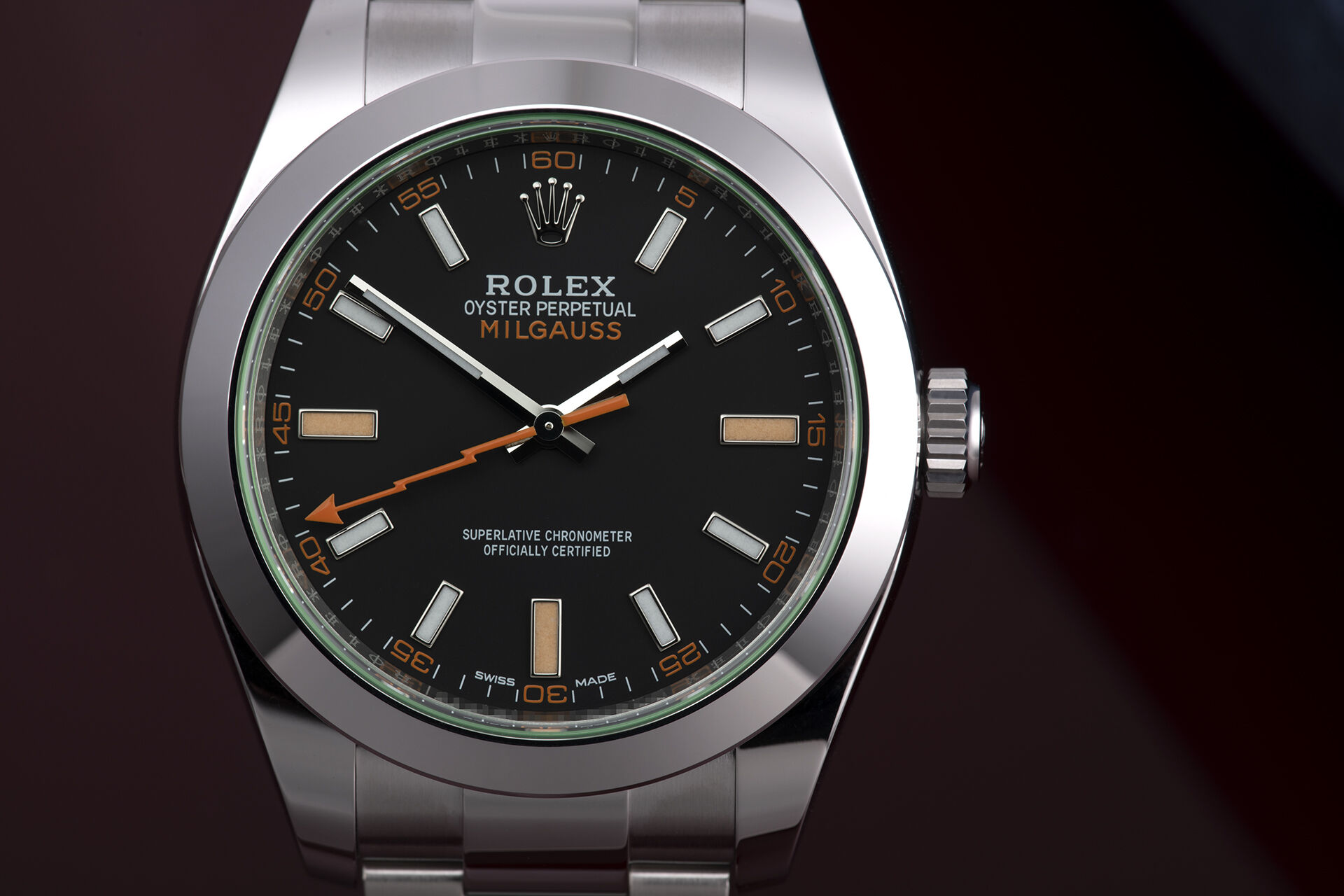 ref 116400GV | 5 Year Warranty | Rolex Milgauss