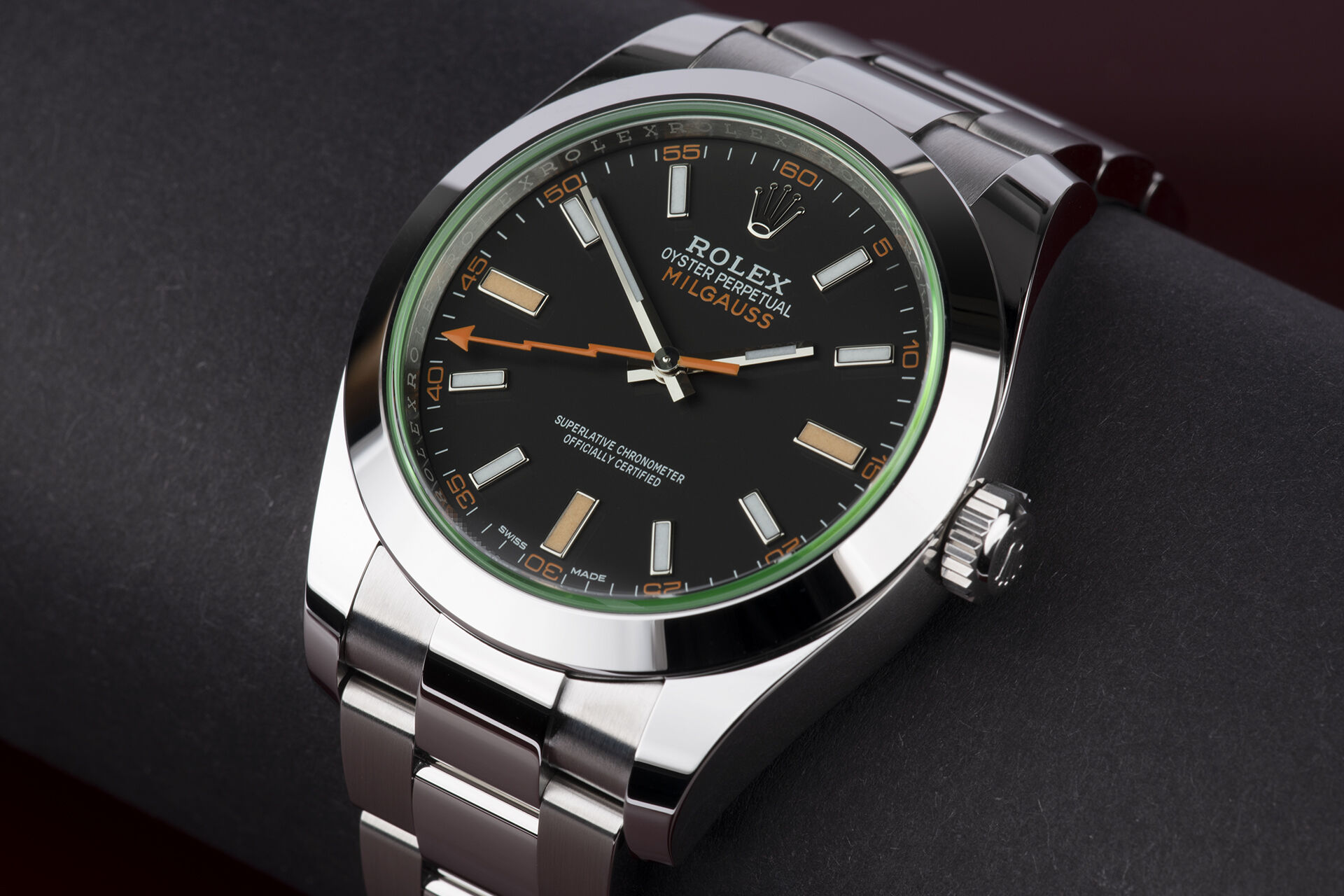 ref 116400GV | 5 Year Warranty | Rolex Milgauss