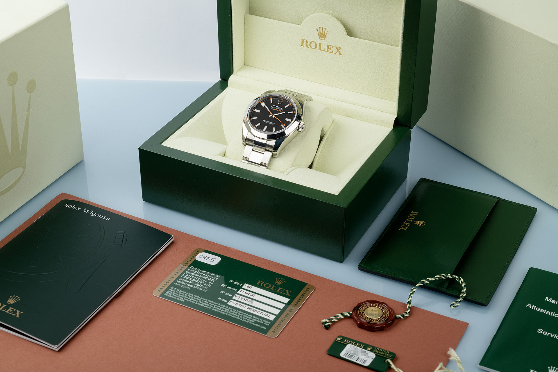 Rolex Milgauss Watches | ref 116400 | 'Box & Certificate' | The Watch Club