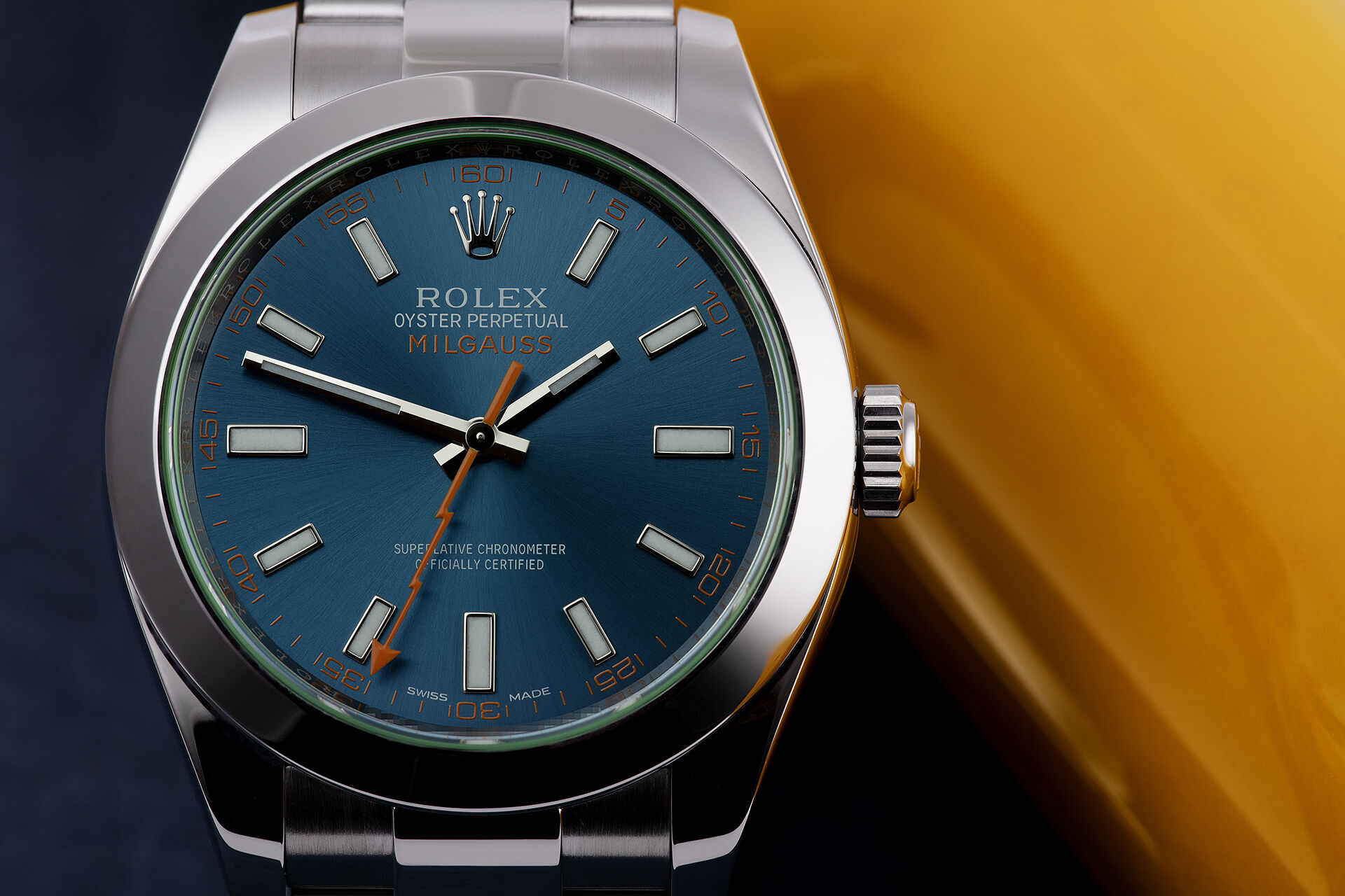 ref 116400GV | Box & Certificate | Rolex Milgauss