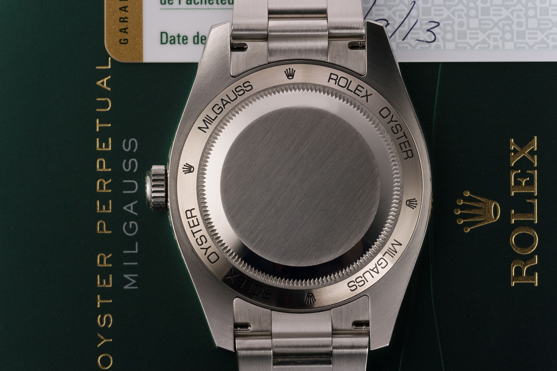ref 116400GV | Complete Set | Rolex Milgauss