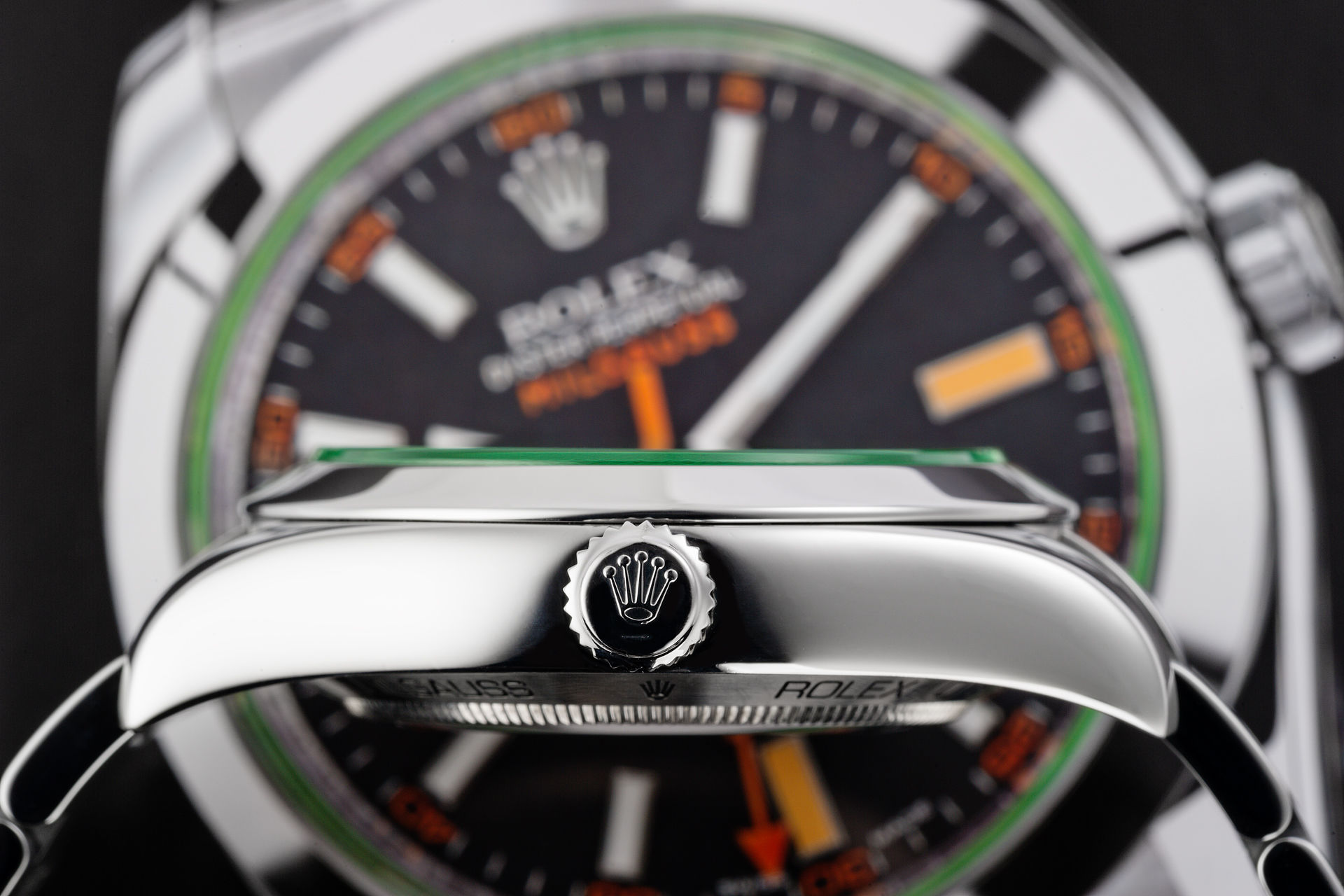 ref 116400GV | Box and Papers | Rolex Milgauss