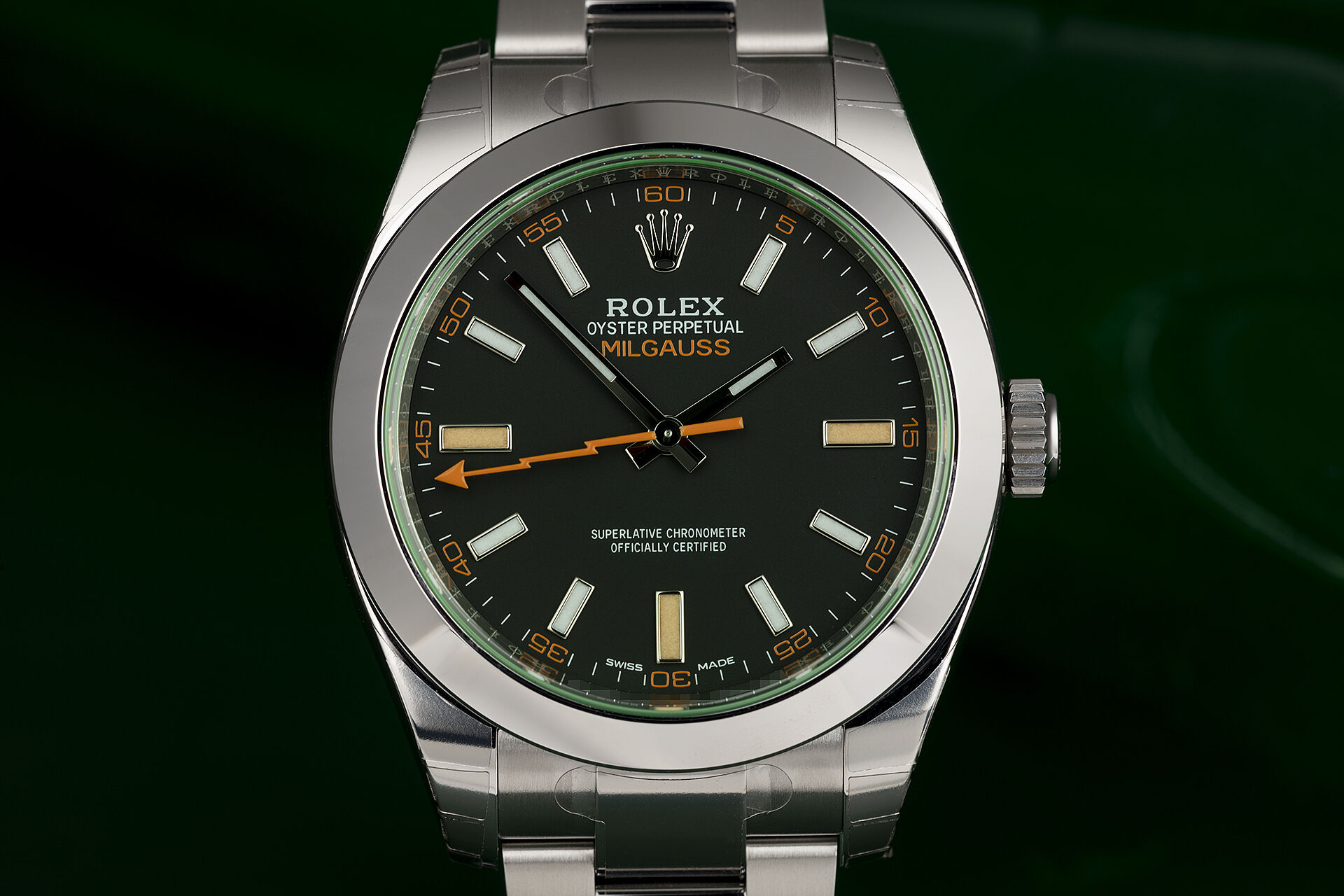 ref 116400GV | Rolex 5 Year Warranty | Rolex Milgauss