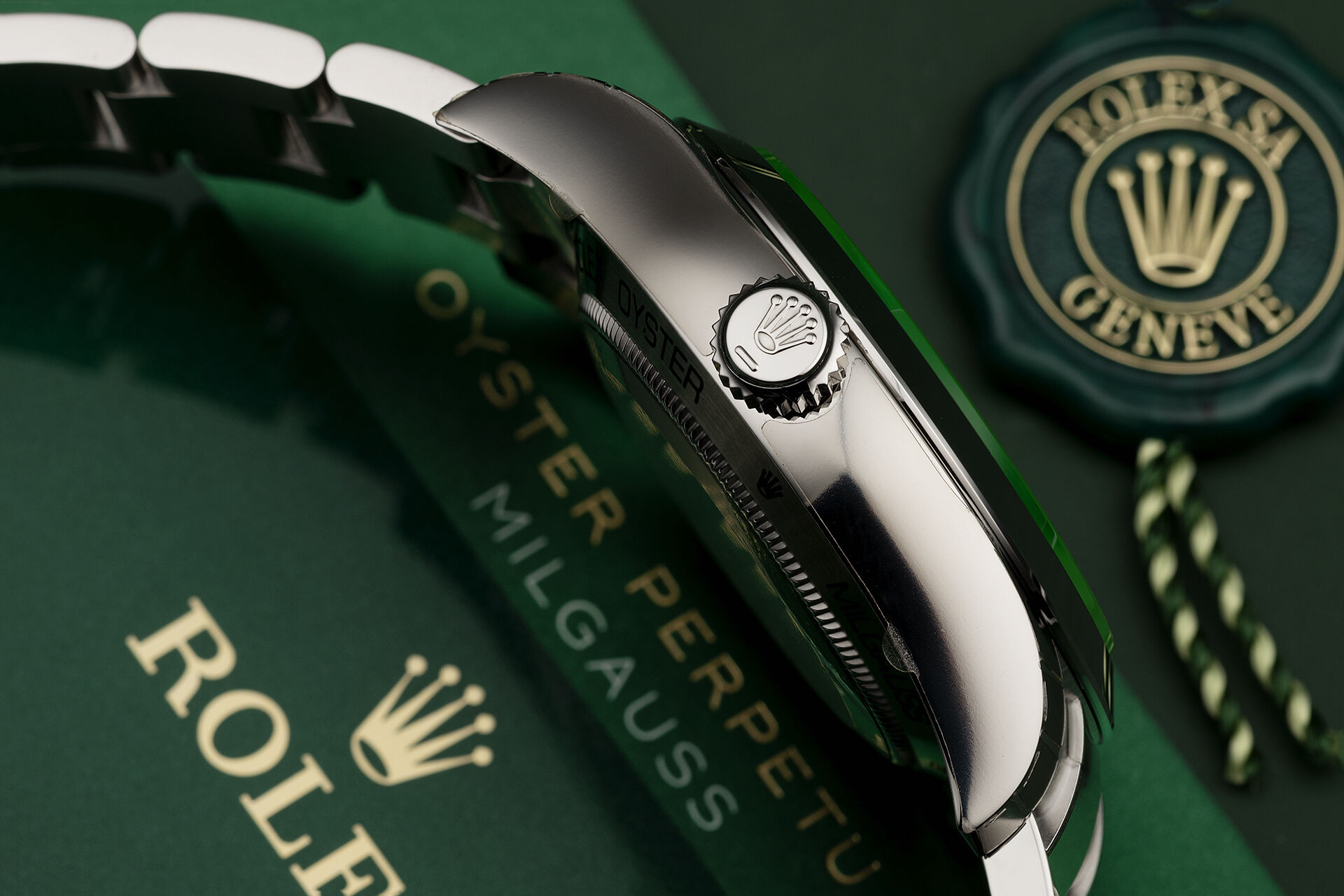 ref 116400GV | Rolex 5 Year Warranty | Rolex Milgauss