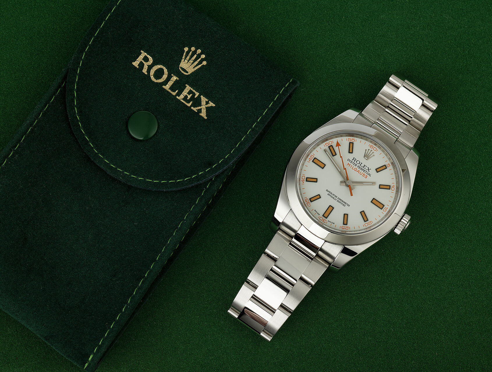 ref 116400 | Rolex Warranty to 2024 | Rolex Milgauss